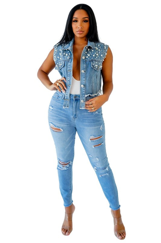 DENIM VEST