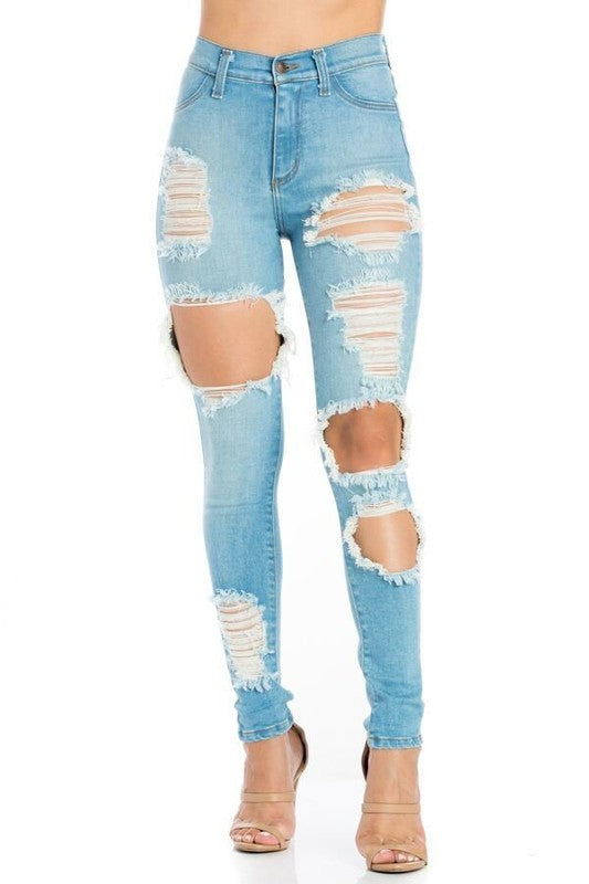 Lauren High Rise Skinny Jean