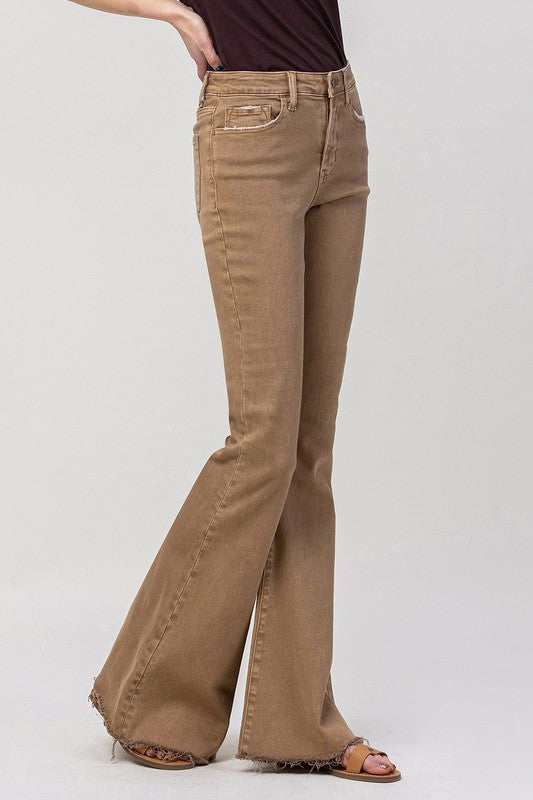 High Rise Super Flare Jeans