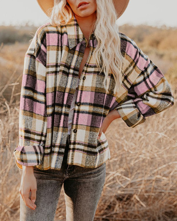 Women's Plaid Shacket