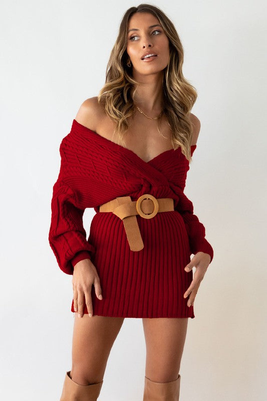 SWEATERS FASHION DRESS