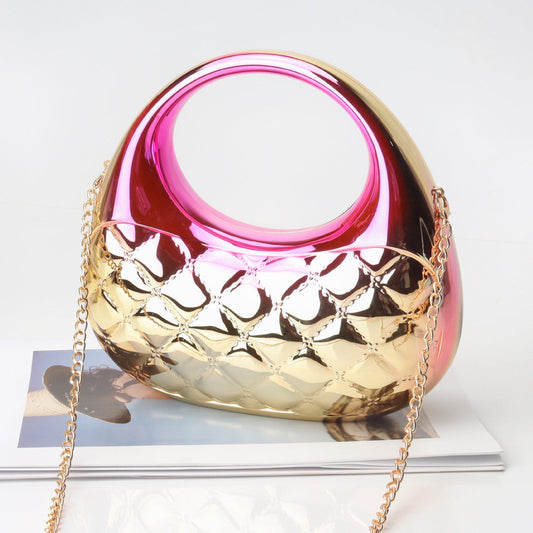 Shell Glossy Acrylic Bag, Shinny Dinner Colorful Bag Evening Clutch Purse Casual, Clutch Purse Party, Prom Bag, Party Purse, Prom Bags Clutch,