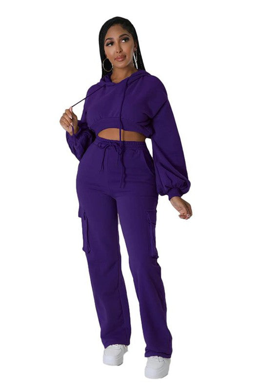 TOP TWO PIECE PANT SET