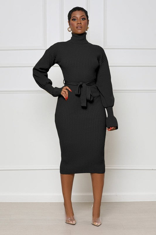 MAXI SWEATER DRESS