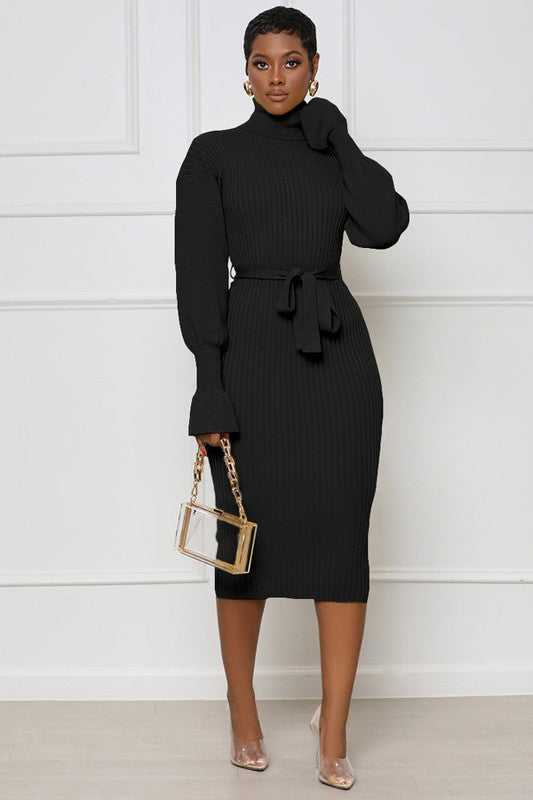 MAXI SWEATER DRESS