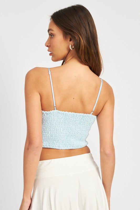 LACE CAMI BRALETTE TOP