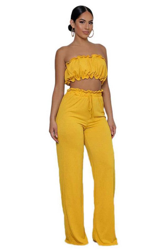 TWO PIECE PANT SET