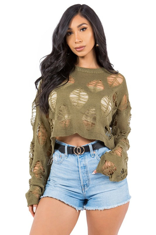 FASHION KNITWEAR TOP