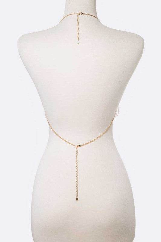 Open Net Iconic Body Chain