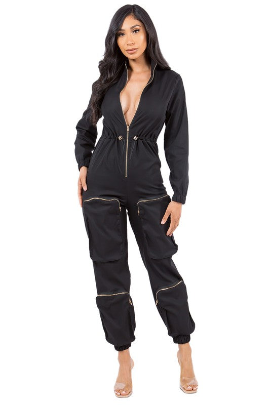 CARGO STYLE JUMPSUIT