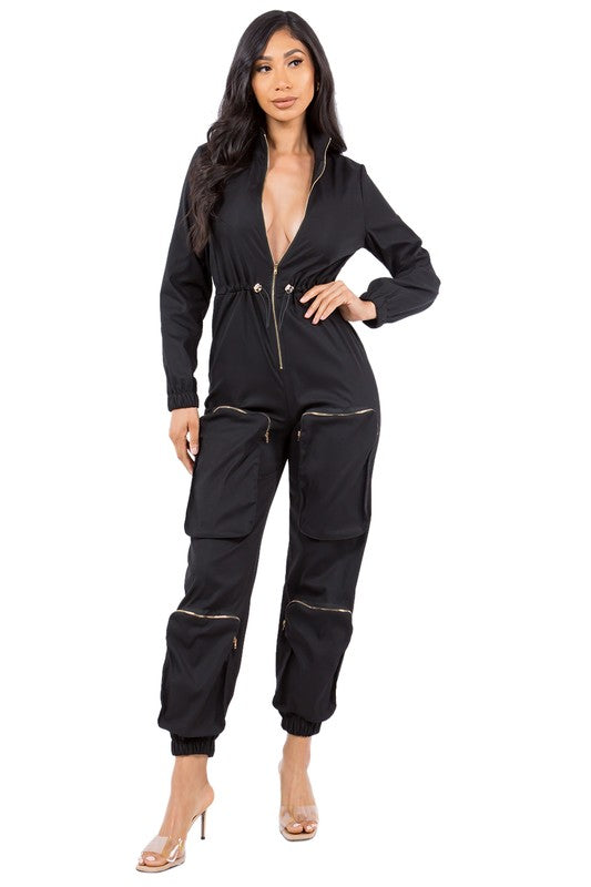 CARGO STYLE JUMPSUIT