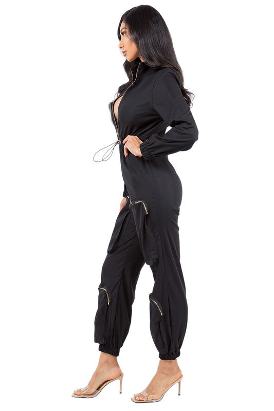 CARGO STYLE JUMPSUIT