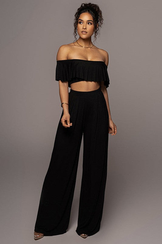 TWO PIECE SET TOP AND PANT