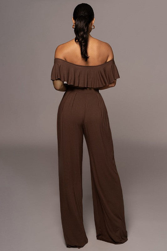 TWO PIECE SET TOP AND PANT