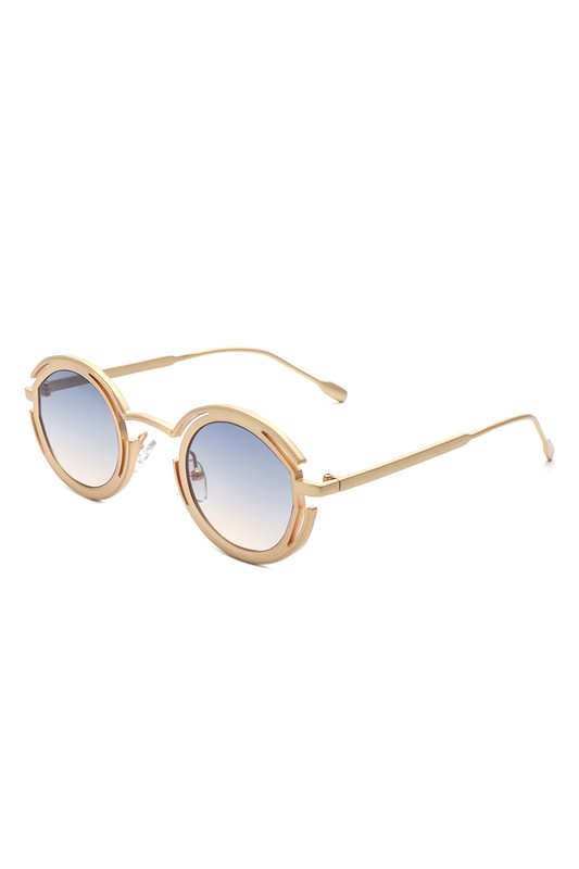 Fashion Circle Geometric Round Sunglasses