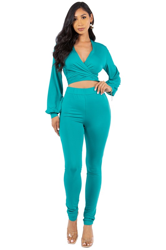 TWO PIECE PANT SET