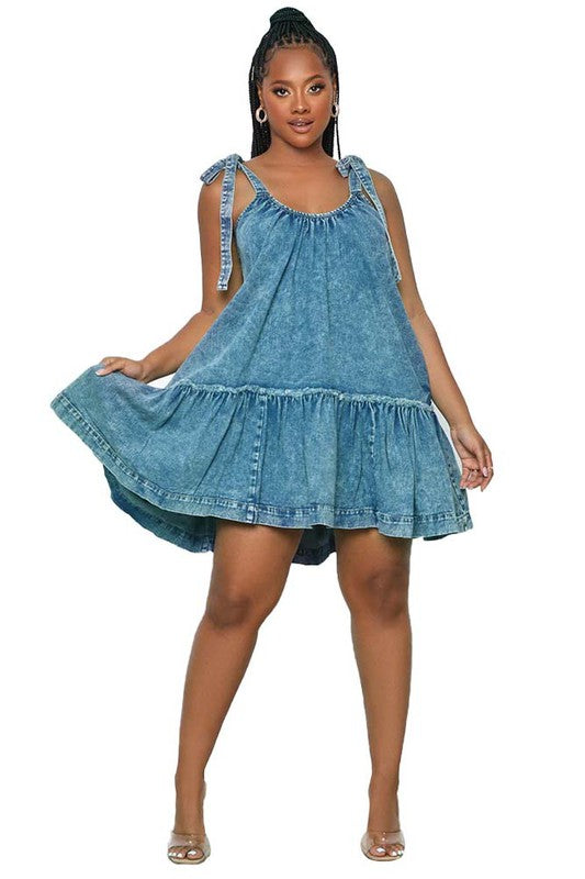 SUMMER DENIM DRESS