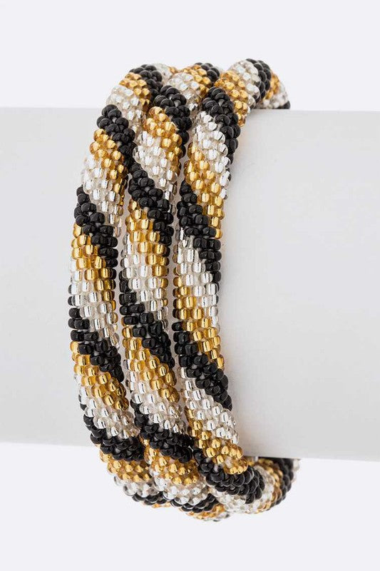 Nepal Roll On Friendship Bracelet Set