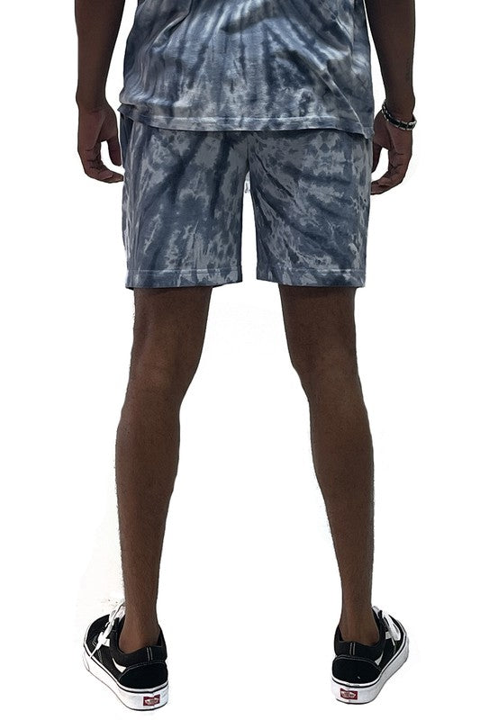 Cyclone Pinwheel Tie Dyed Shorts