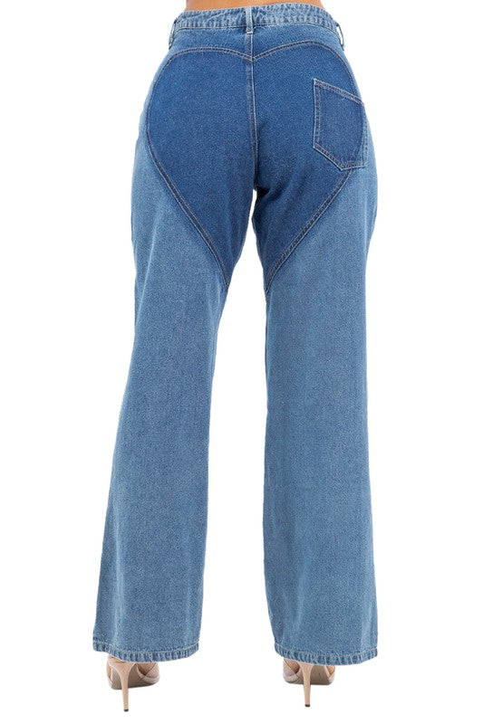 FASHION STYLE DENIM PANTS