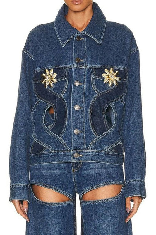 DENIM FASHION JACKET