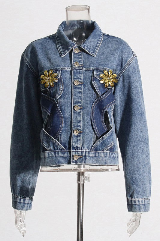 DENIM FASHION JACKET