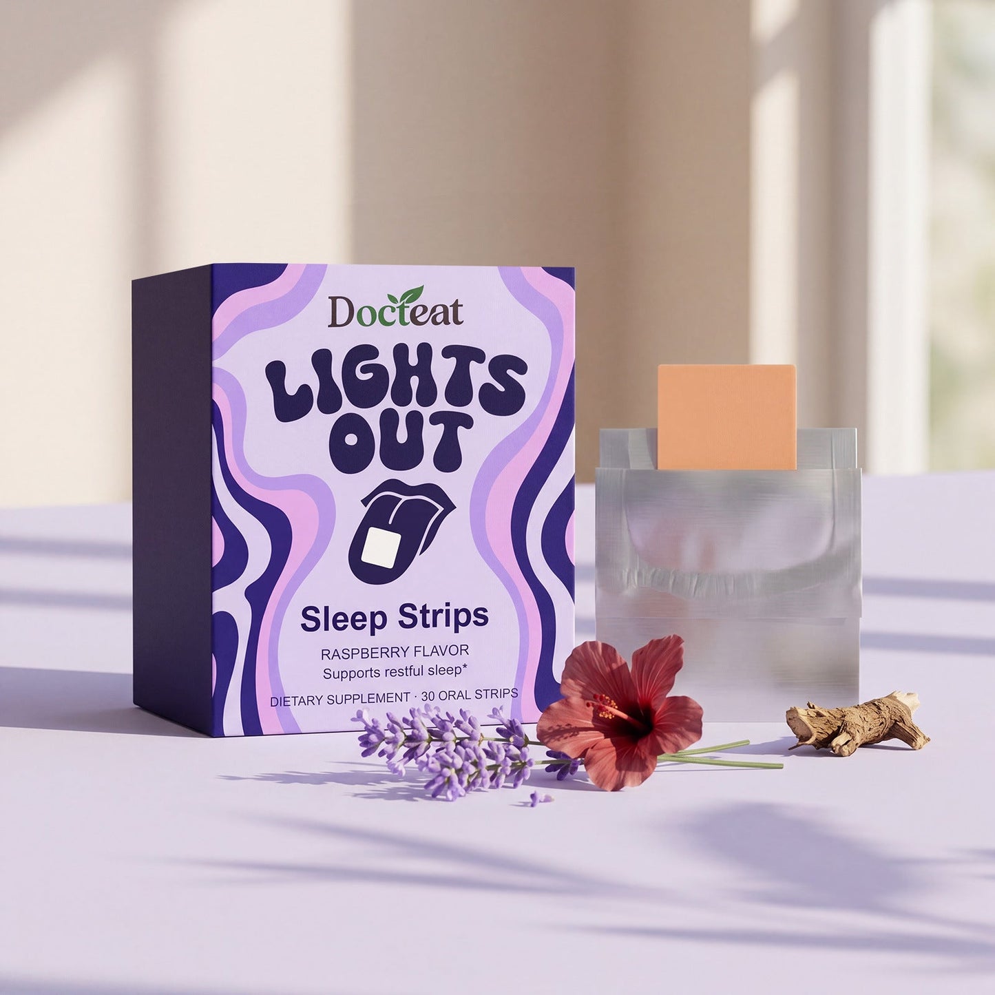 Gentle Ingredients Nurture Restful Nighttime Sleepportable Comfortable And Orally Dissolving Tablets