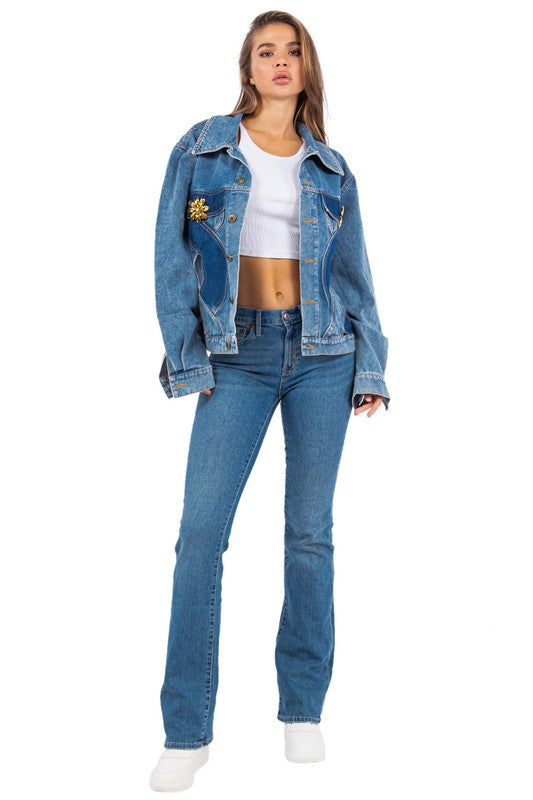 DENIM FASHION JACKET