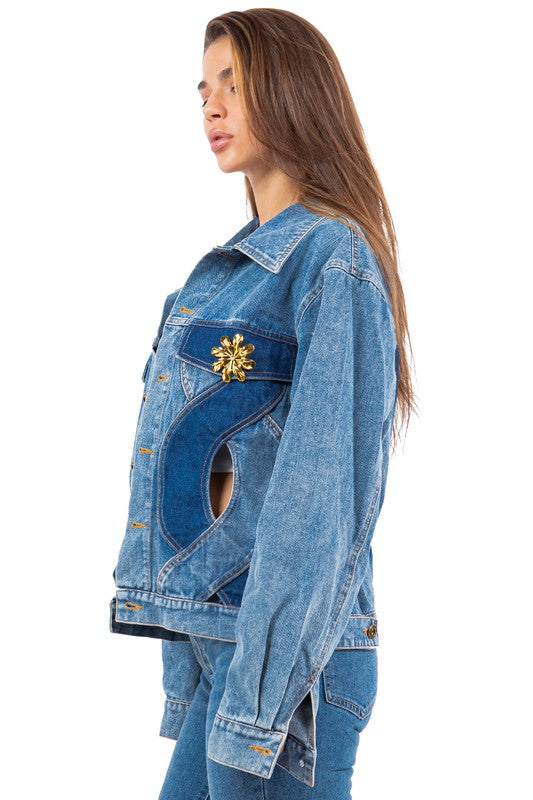 DENIM FASHION JACKET