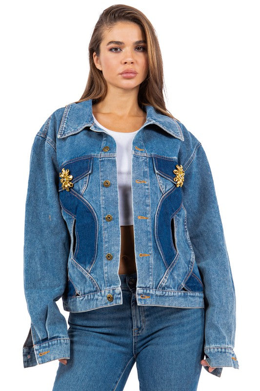 DENIM FASHION JACKET