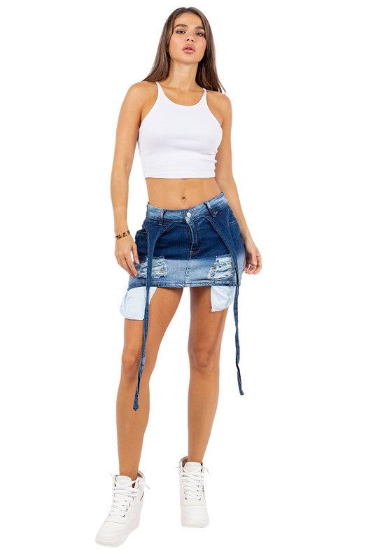 FASHION DENIM SKIRT