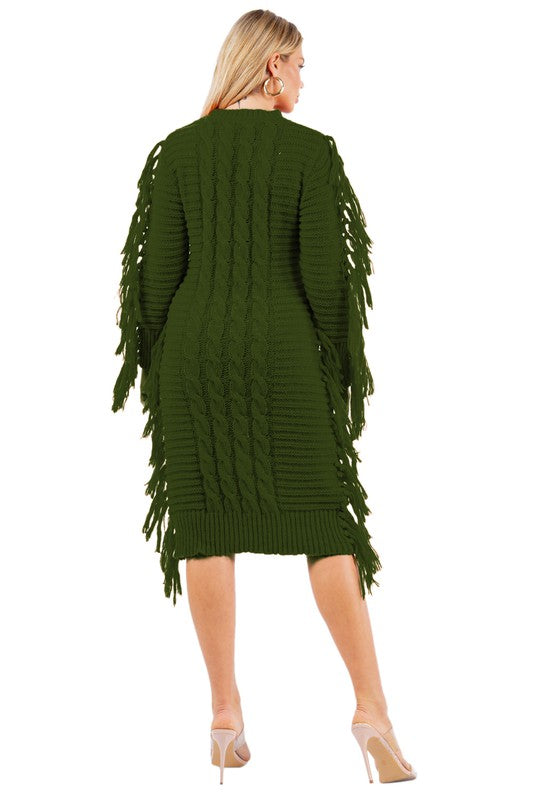 FASHION SWEATER DRESS