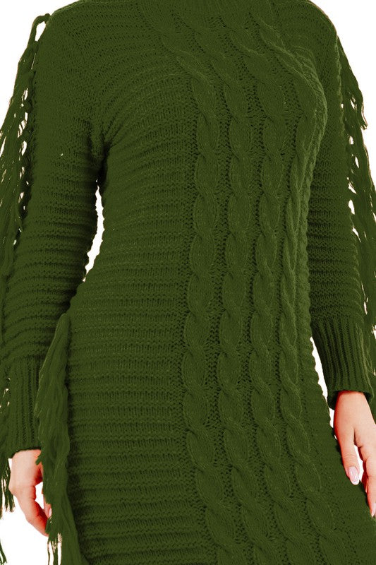 FASHION SWEATER DRESS