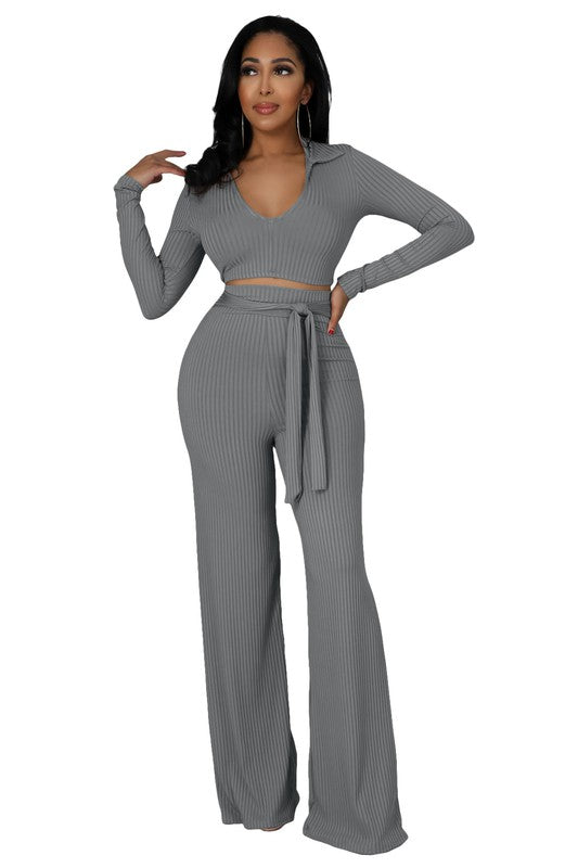 TWO PIECE PANTS SET