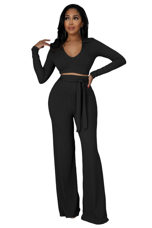 TWO PIECE PANTS SET