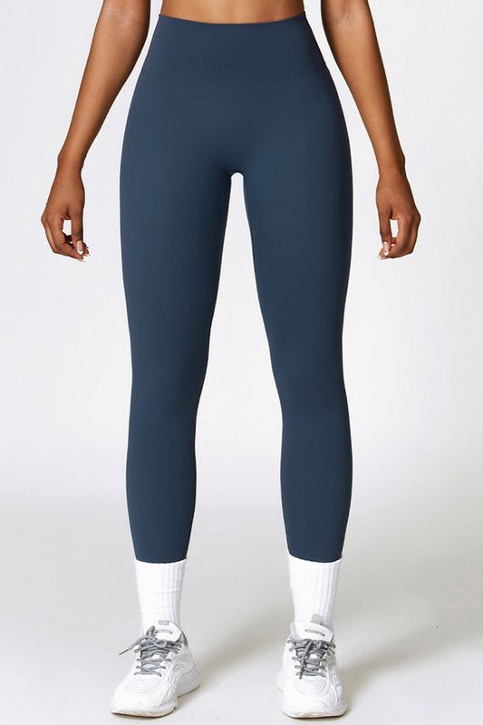 High-waisted hip-lift quick-drying leggings