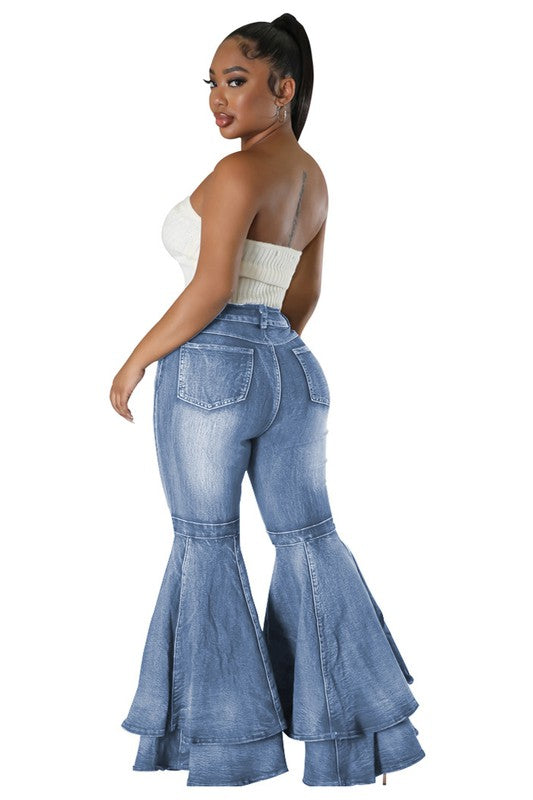 FASHION STYLE DENIM PANTS