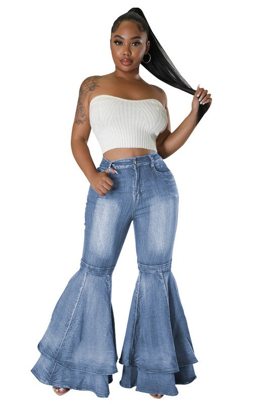 FASHION STYLE DENIM PANTS