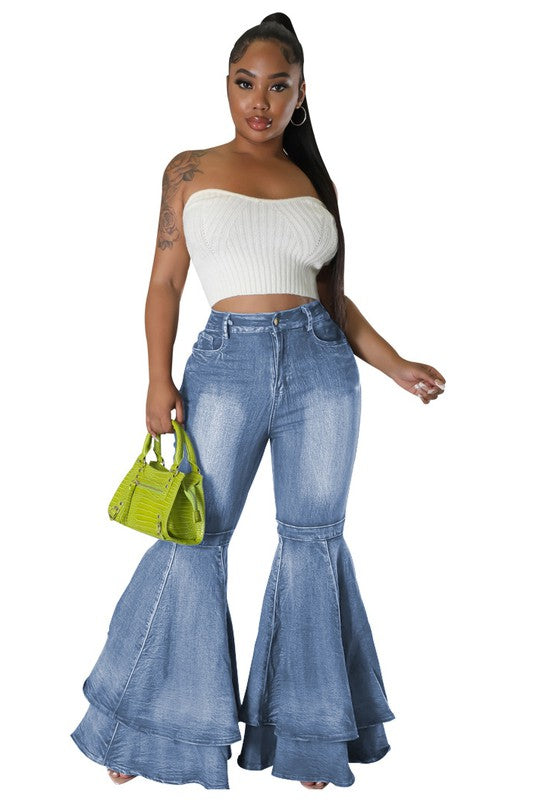 FASHION STYLE DENIM PANTS