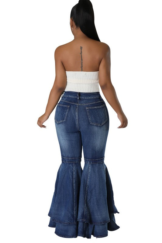 FASHION STYLE DENIM PANTS