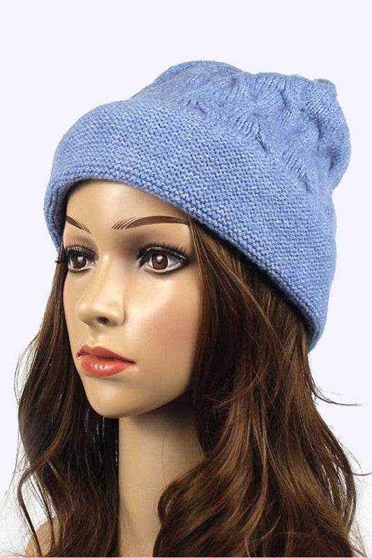 Slouchy Fit Soft Knit Beanie