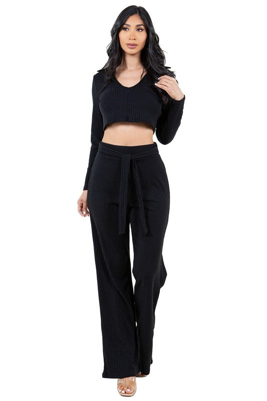 TWO PIECE PANTS SET