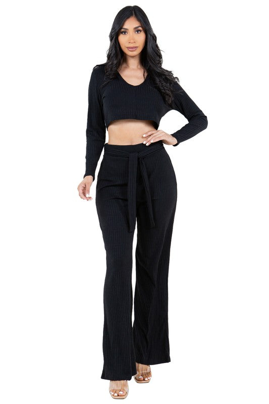 TWO PIECE PANTS SET