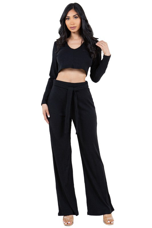 TWO PIECE PANTS SET