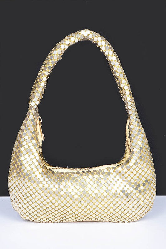 Chainmail Iconic Top Handle Shoulder Bag