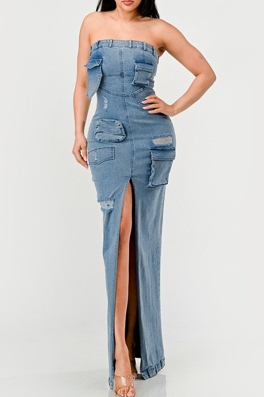 Urban Chic Denim Gown