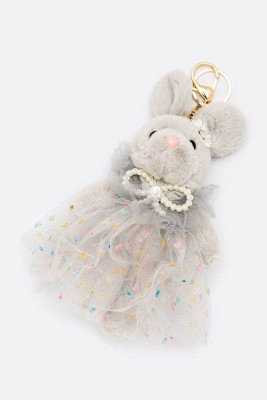 Bunny Keychains Set 4 PCS