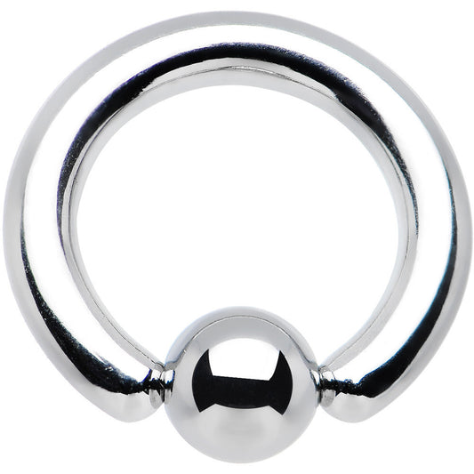10G 3/8 Stainless Steel BCR Captive Ring