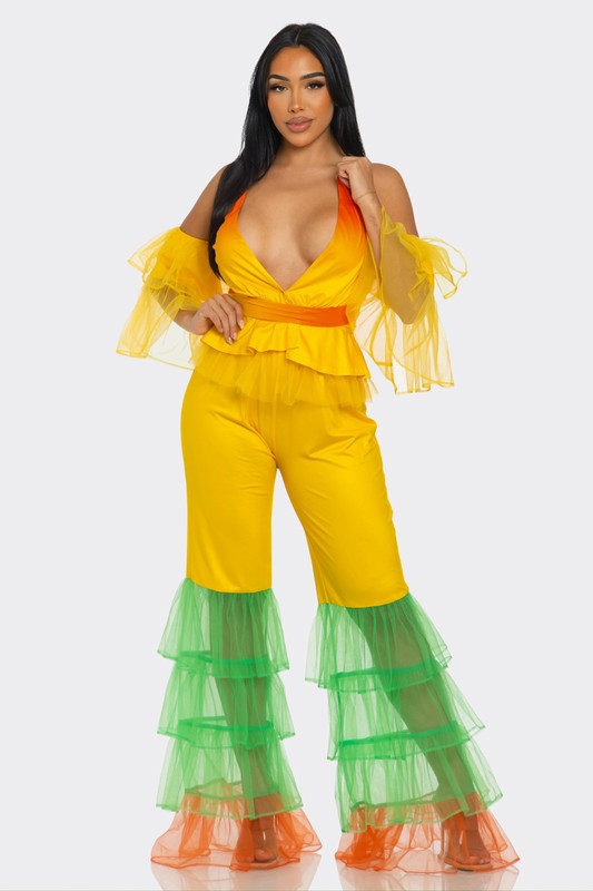 Tropical Ruffle Fiesta Set