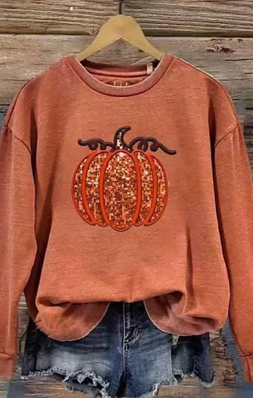 Pumpkin sweatshirt